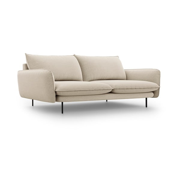 Beżowa sofa Cosmopolitan Design Vienna, 230 cm