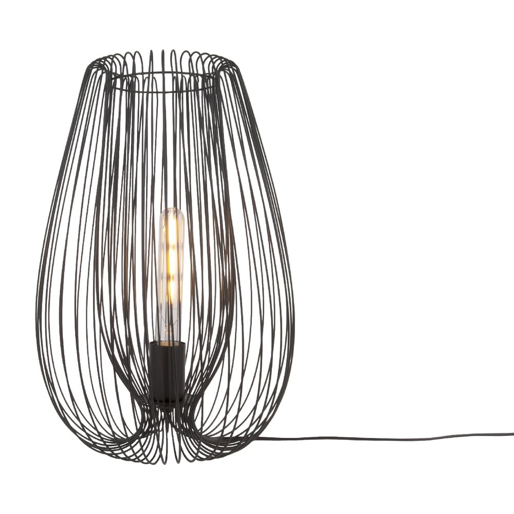 Czarna lampa stołowa Leitmotiv Lucid Large
