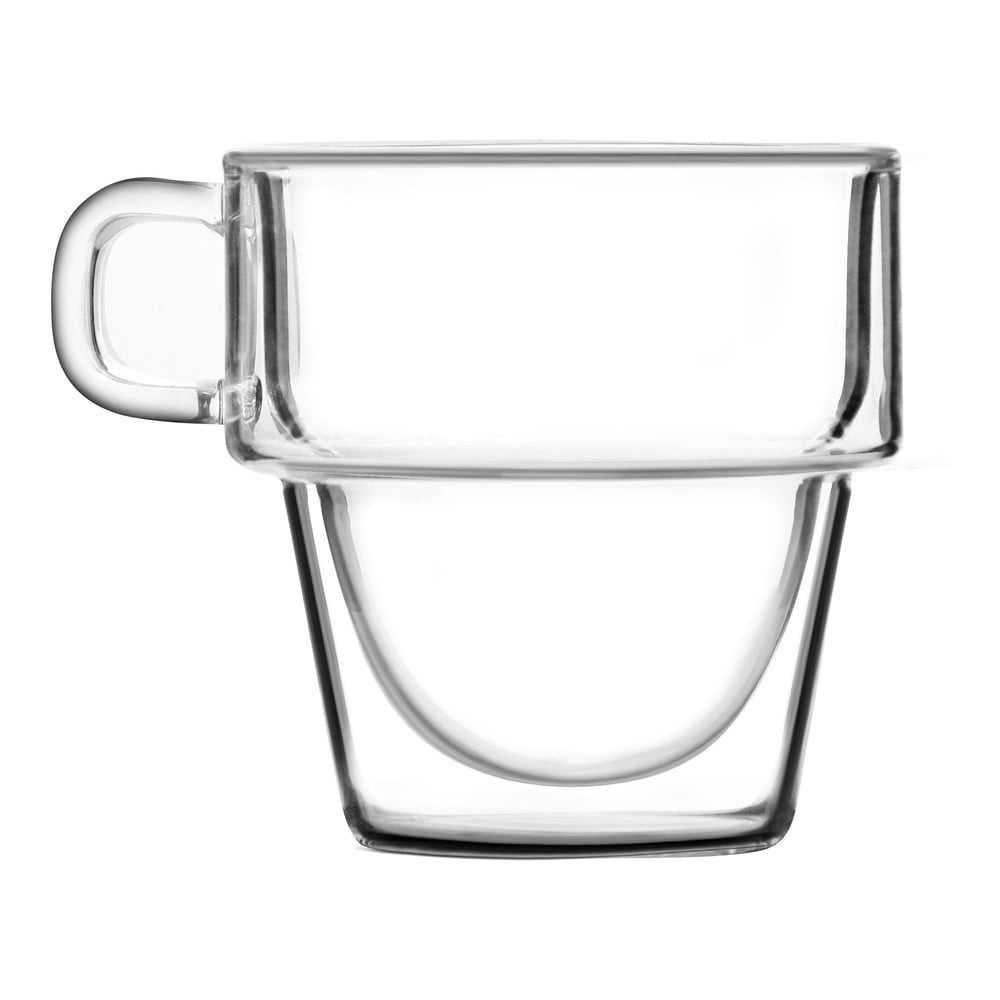 Zestaw 6 szklanek z podwójną ścianką Vialli Design, 150 ml