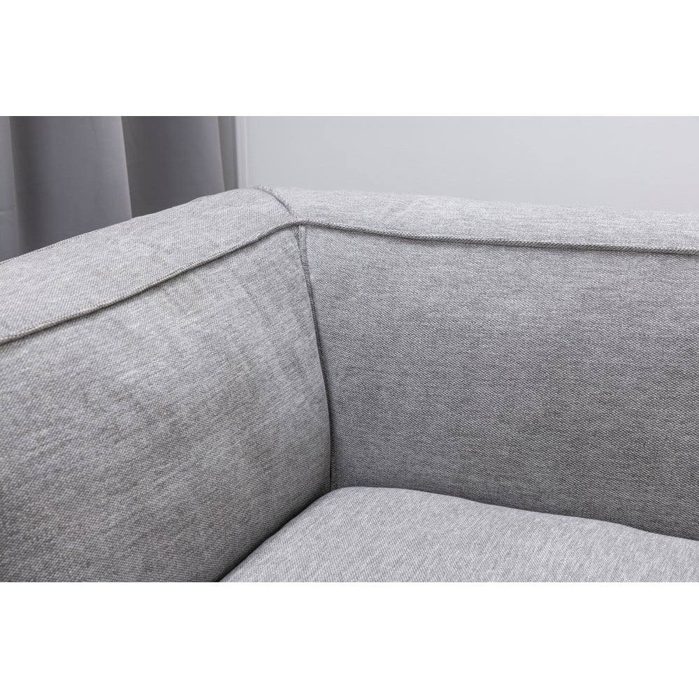 Jasnoszara sofa modułowa Bonami Selection Fairfield, 208 cm