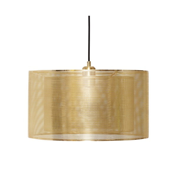 Lampa wisząca w kolorze złota Hübsch Karimo