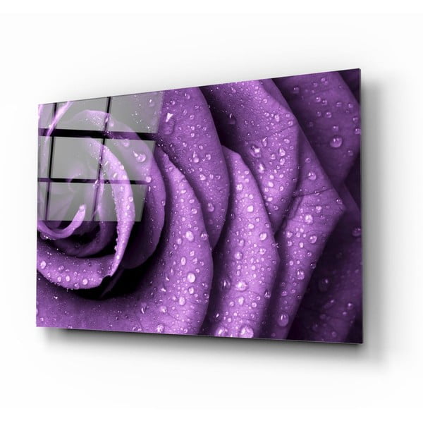 Obraz szklany Insigne Purple Rose