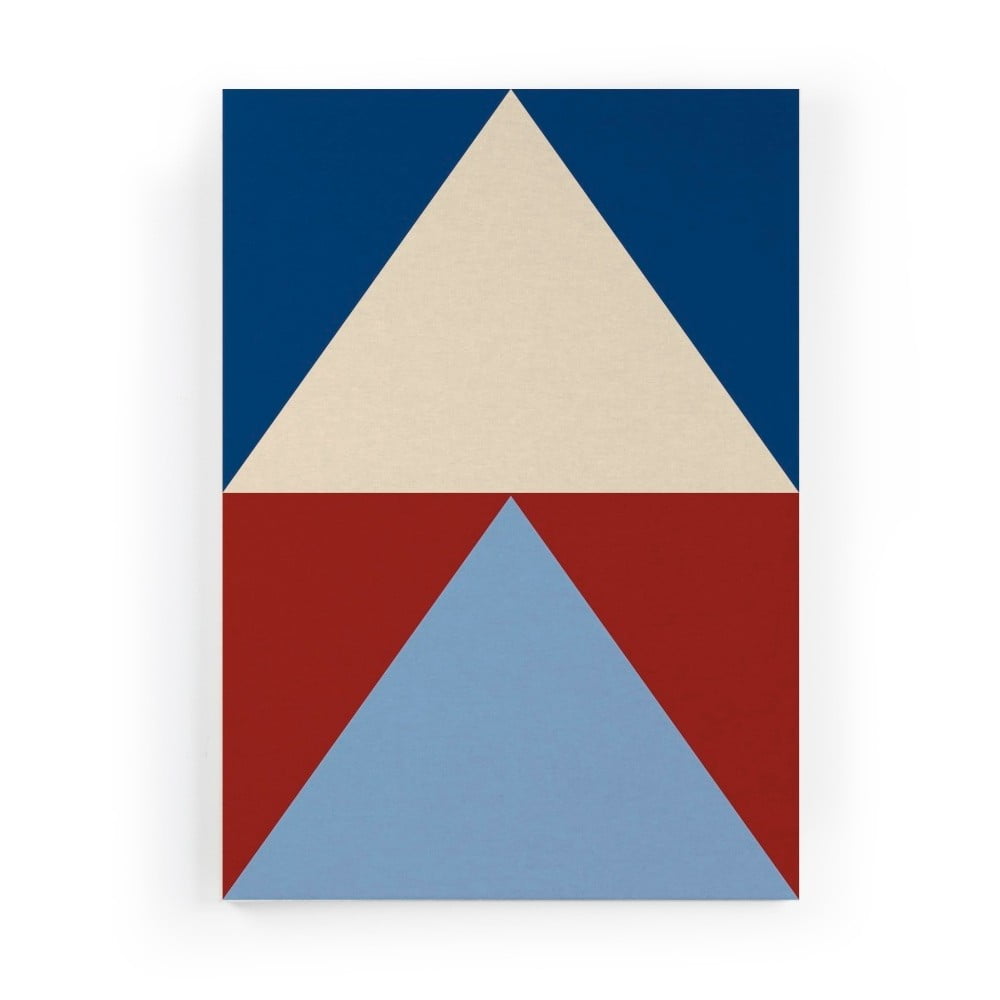 Obraz na płótnie Really Nice Things Colorful Triangles, 50x70 cm
