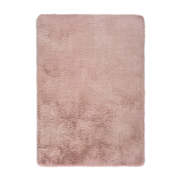 Różowy dywan Universal Alpaca Liso, 200x290 cm