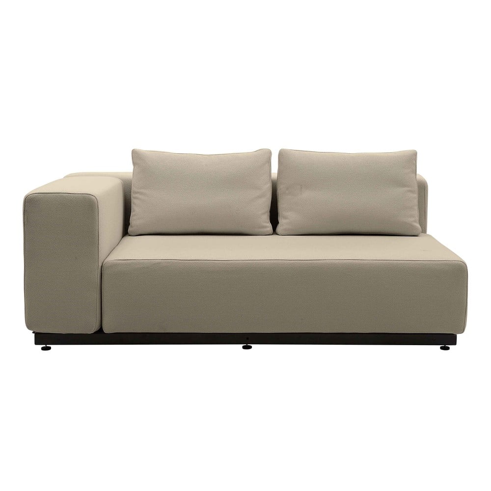 Beżowa rozkładana sofa Softline Nevada, 172 cm