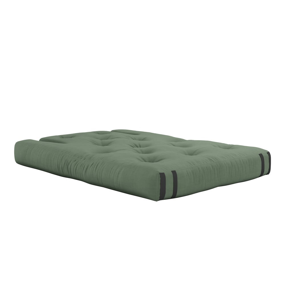 Sofa rozkładana z zielonym obiciem Karup Design Hippo Olive Green