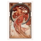 Reprodukcja obrazu Alfonsa Muchy – Dance, 40x60 cm