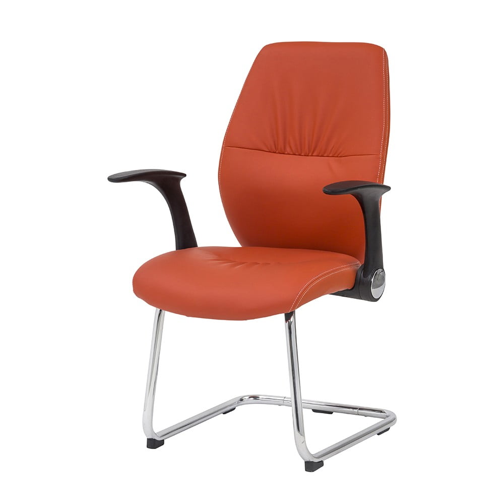 Krzesło biurowe Icaro, pomarańczowe