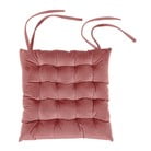 Różowa poduszka na krzesło Tiseco Home Studio Chairy, 37x37 cm