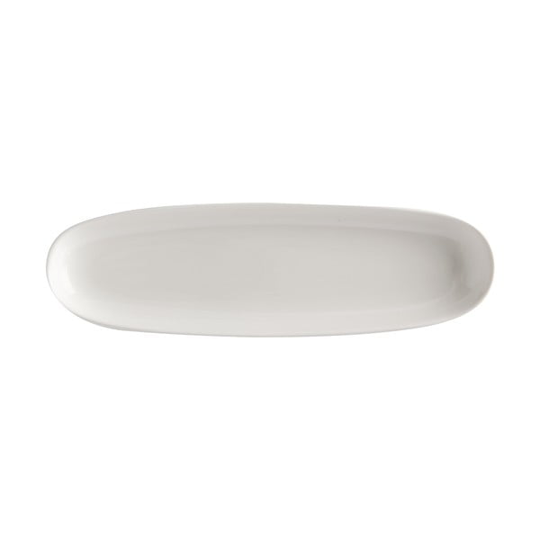 Biały porcelanowy talerz Maxwell & Williams Basic, 30x9 cm