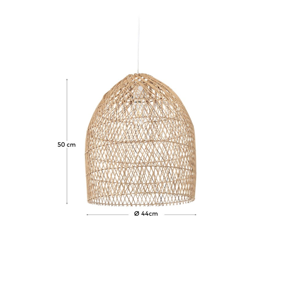 Rattanowy abażur ø 44 cm Domitila – Kave Home