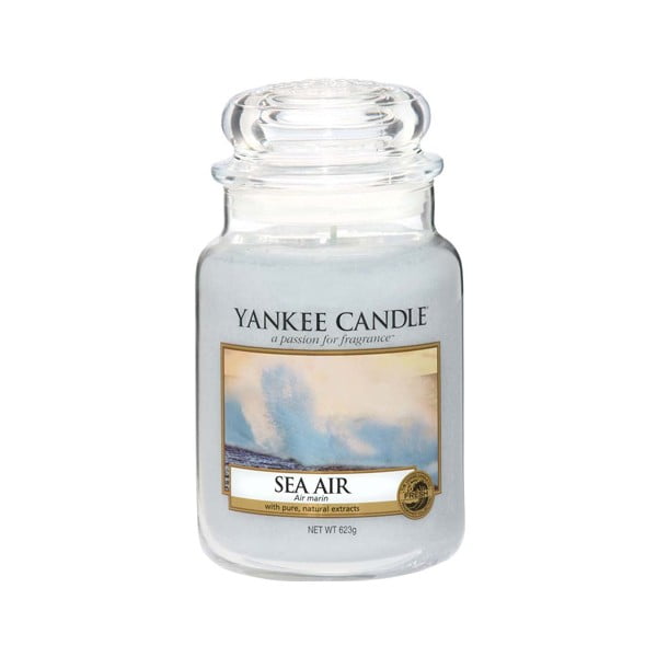 Świeczka zapachowa Yankee Candle Sea Air, 110 h