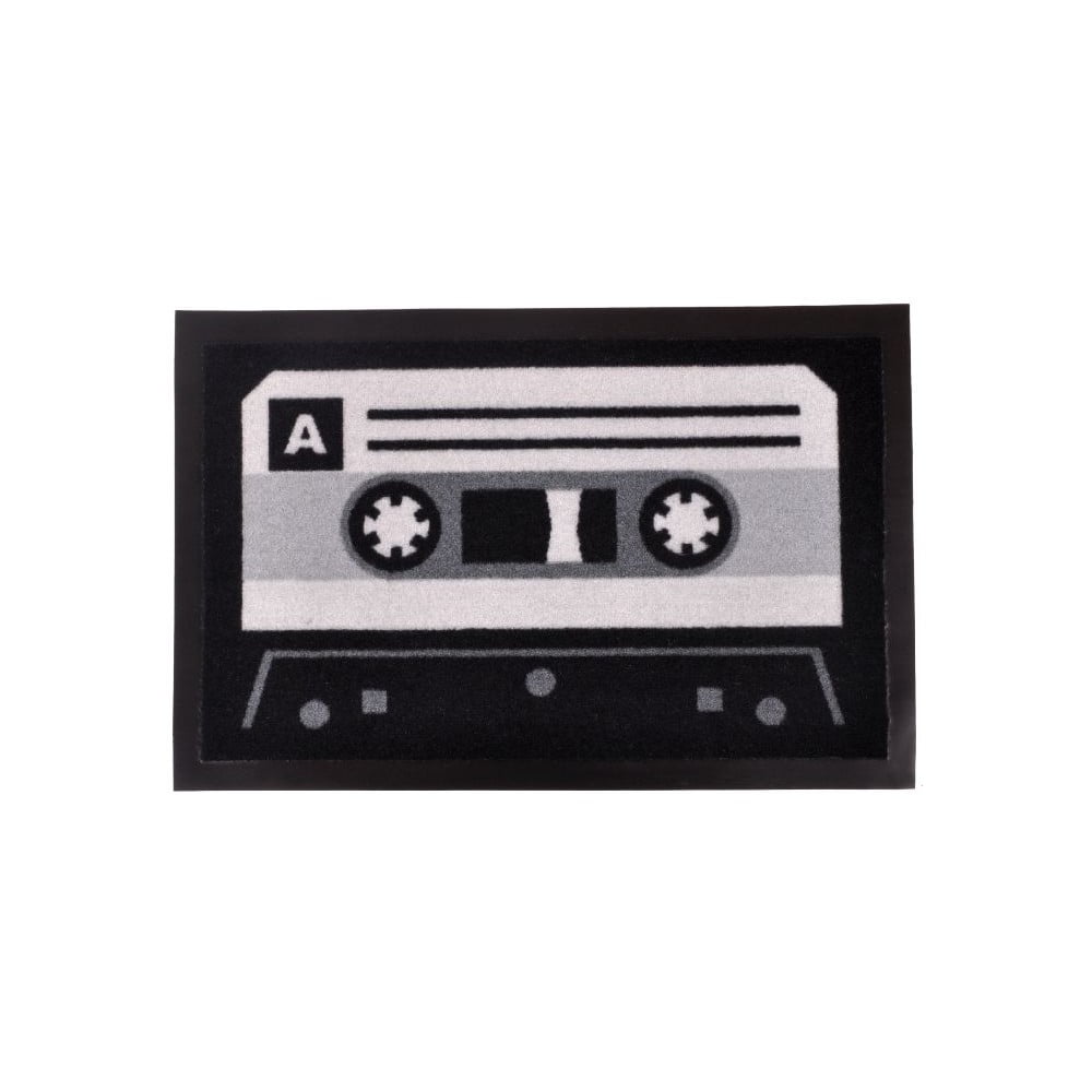 Czarna wycieraczka Hanse Home Cassette, 40x60 cm
