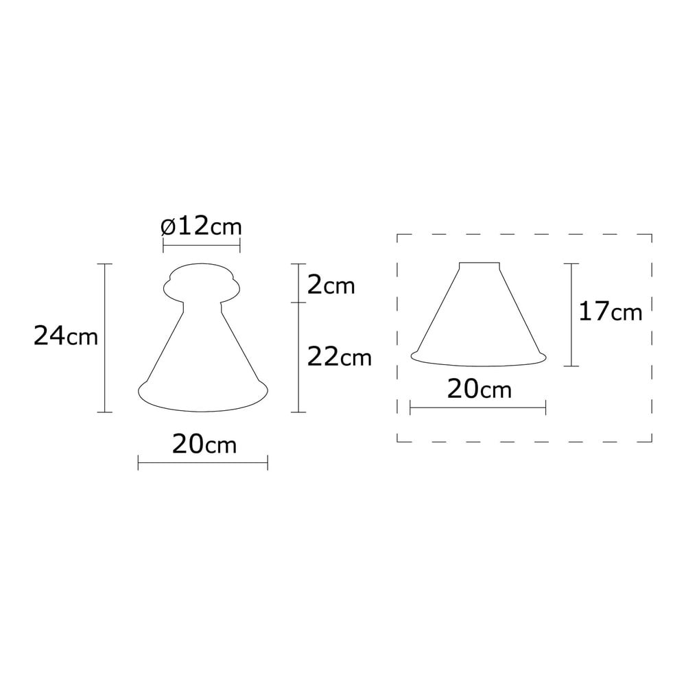 Lampa sufitowa w kolorze brązu z metalowym kloszem ø 20 cm Berceste – Opviq lights