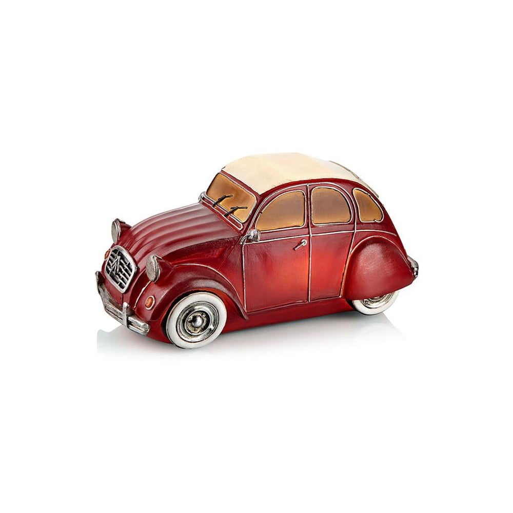 Czerwona dekoracja świetlna w kształcie auta Markslöjd Nostalgi