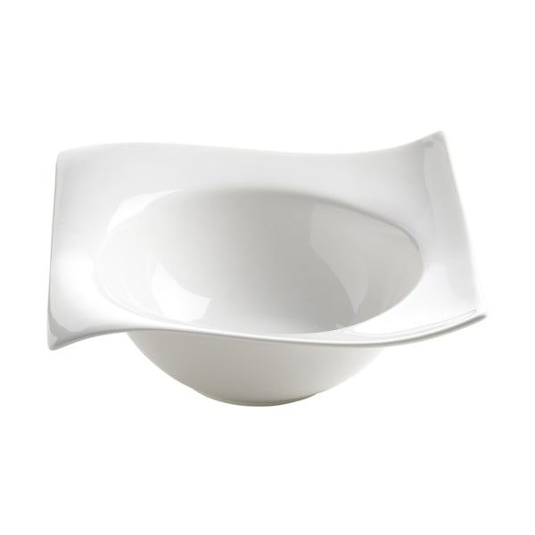 Biała porcelanowa miska Maxwell & Williams Motion, 19x19 cm
