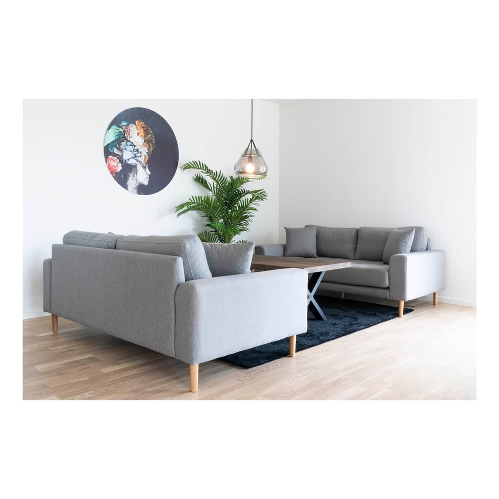 Szara sofa 180 cm Lido – House Nordic