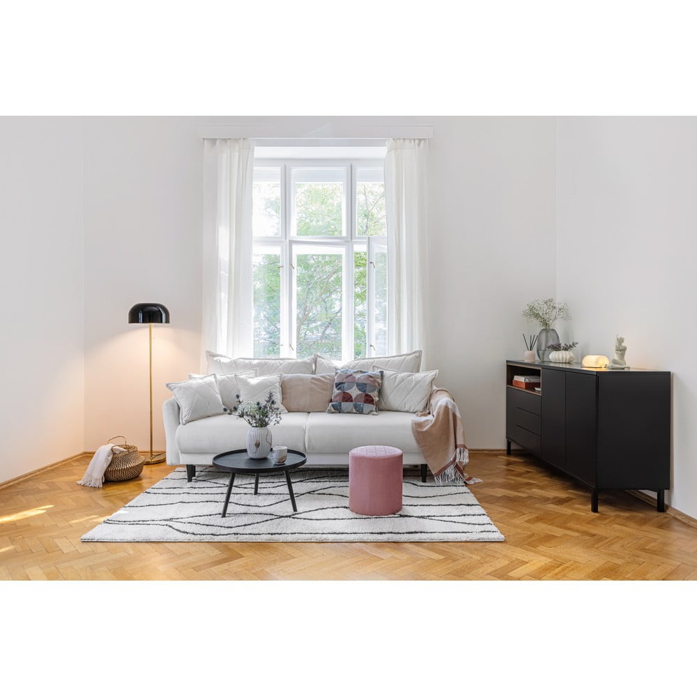 Brązowa rozkładana sofa 215 cm Bjork – Bonami Selection