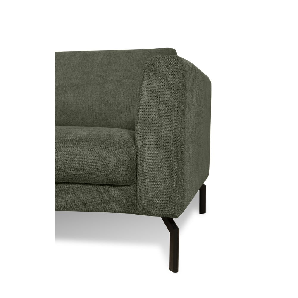 Ciemnozielona sofa 165 cm Gomero – Scandic