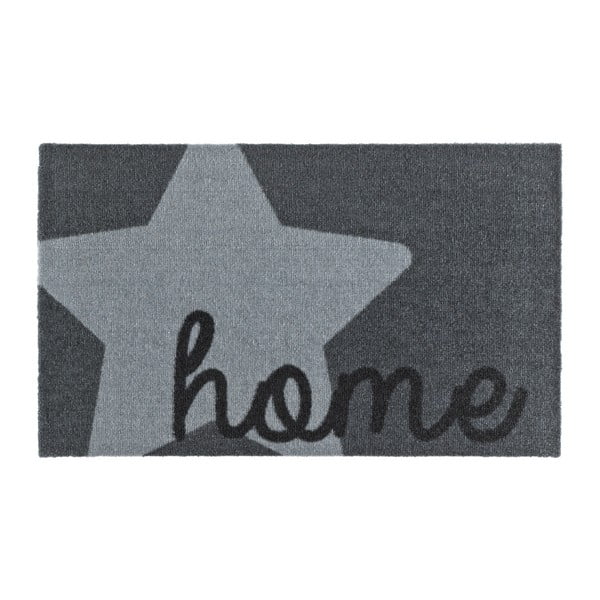 Szara wycieraczka Zala Living Design Star Home Grey, 50x70 cm