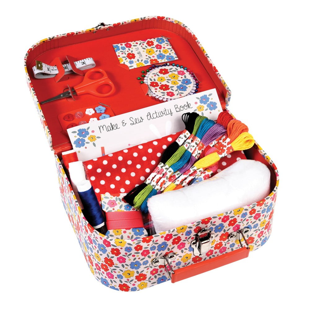Zestaw Do Szycia Dla 10 Latki Zestaw do szycia w kuferku Rex London Make and Sew | Bonami