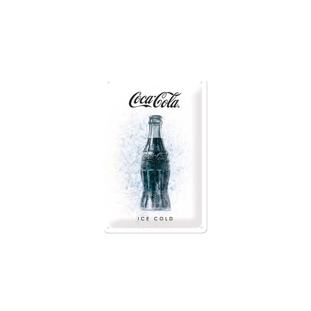Dekoracyjna tabliczka ścienna Postershop Coca-Cola Ice Cold