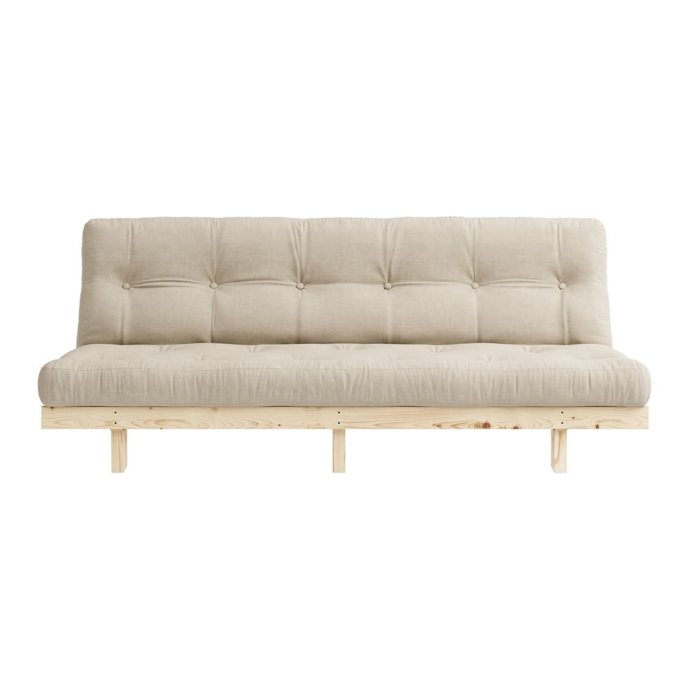 Sofa rozkładana Karup Design Lean Raw Beige