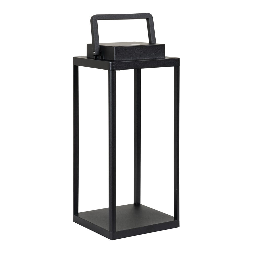 Zdjęcia - Latarka Nordic Czarna lampa stołowa LED  Lezant – House  czarny (wys. 35 cm)