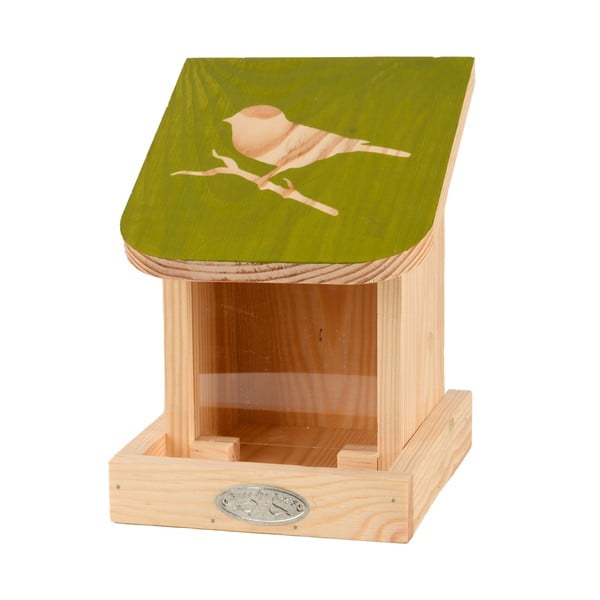 Karmnik dla ptaków z litej sosny Esschert Design Diapozitiv, dł. 17 cm