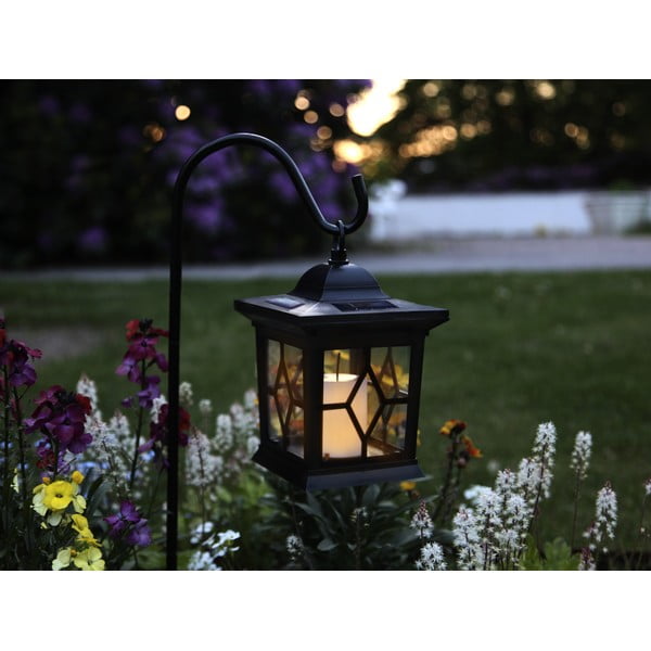 Ogrodowy lampion solarny LED Star Trading Light, wys. 14,5 cm