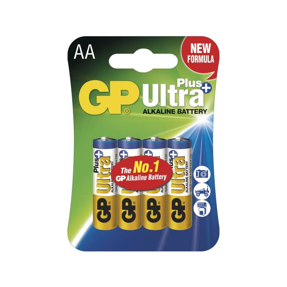 Zestaw 4 baterii alkalicznych EMOS GP Ultra Plus AA