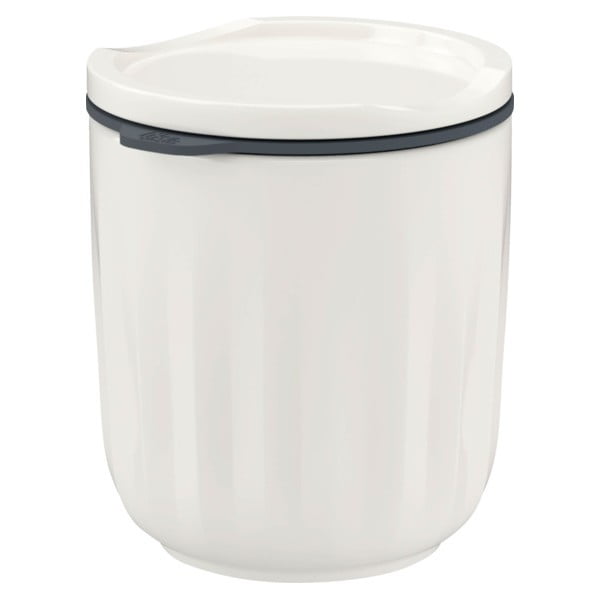 Biały szklany kubek termiczny Villeroy & Boch Like Like To Go & To Stay, 450 ml