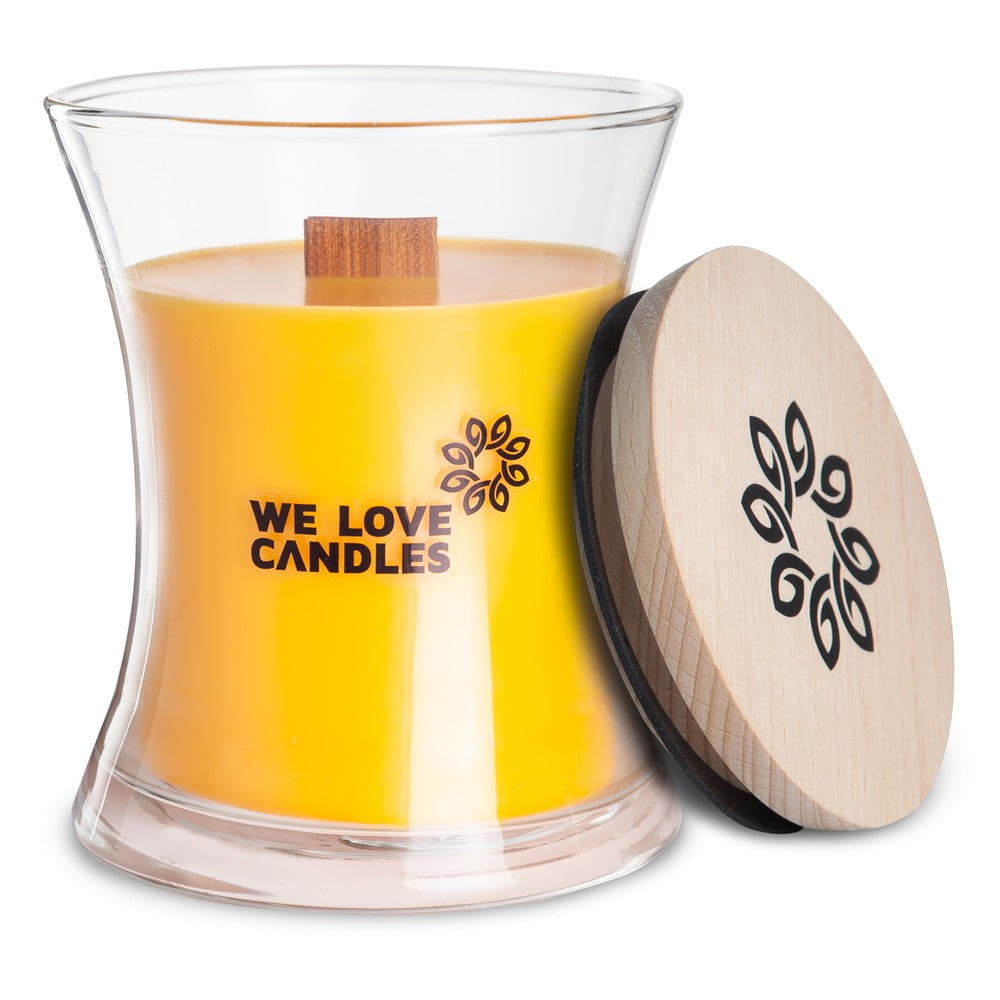 Świeczka z wosku sojowego We Love Candles Honeydew, 64 h