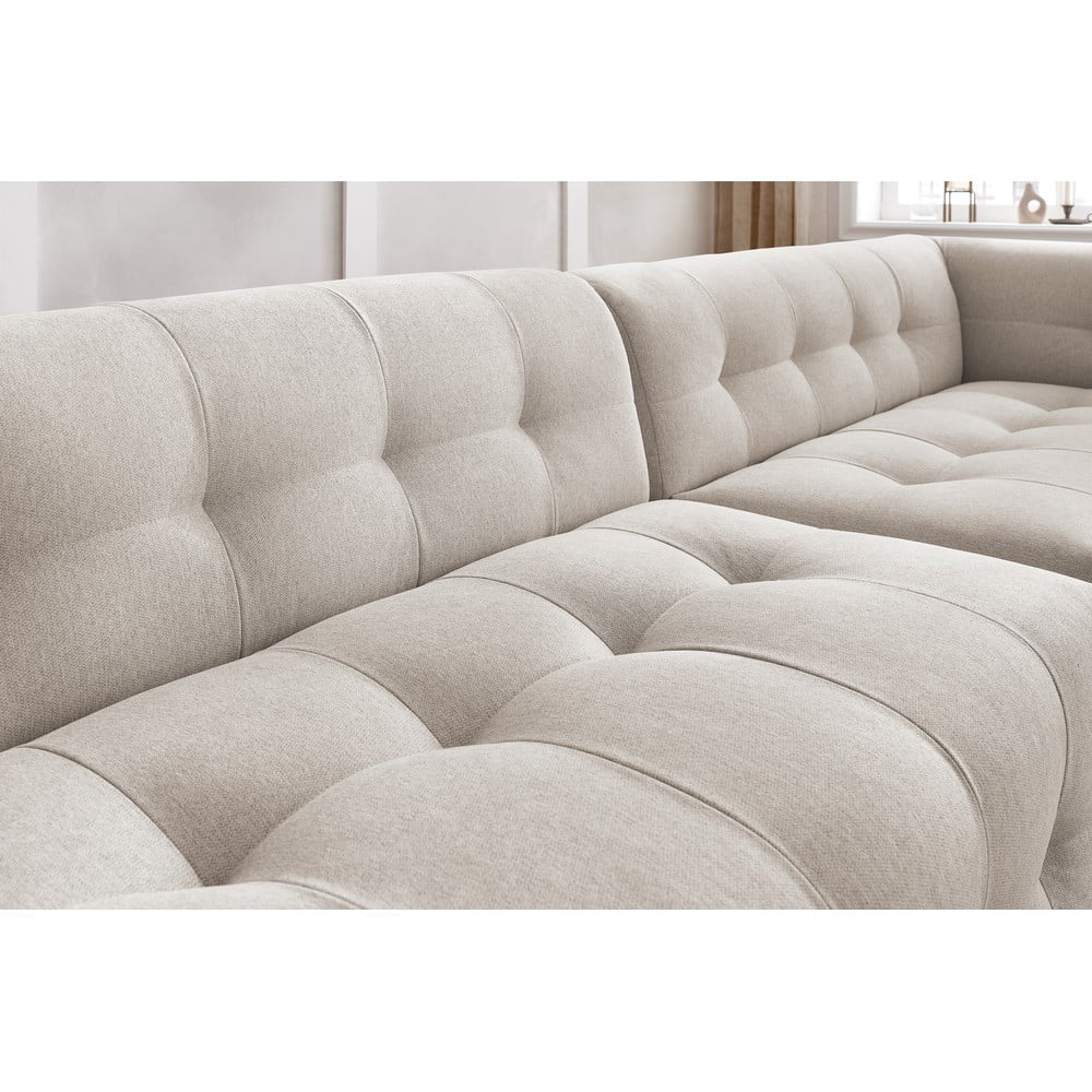 Beżowa sofa 324 cm Kleber – Bobochic Paris