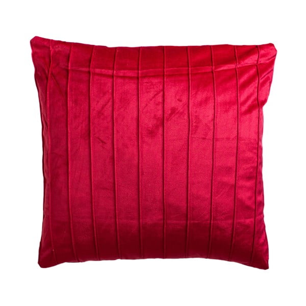 Czerwona poduszka dekoracyjna JAHU collections Stripe, 45x45 cm