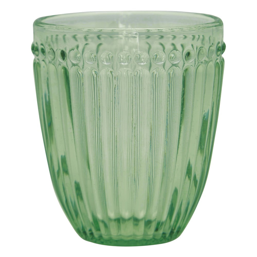 Zielona szklanka Green Gate Alice, 300 ml
