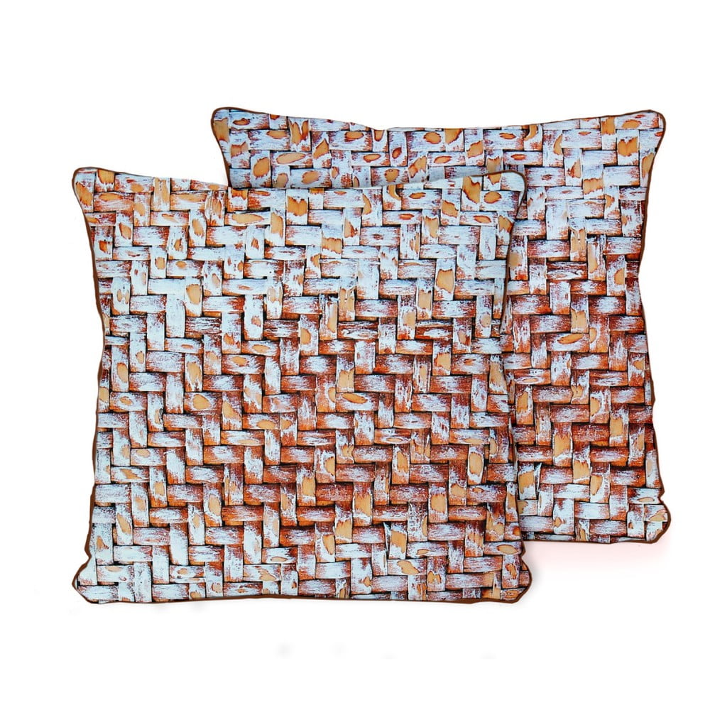 Poszewka na poduszkę z mikrowłókna Surdic Wicker Turro, 45x45 cm