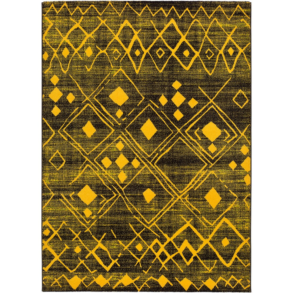Żółty dywan Universal Neon Shine, 160x230 cm