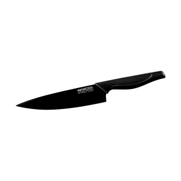 Czarny nierdzewny nóż szefa kuchni Nirosta Wave