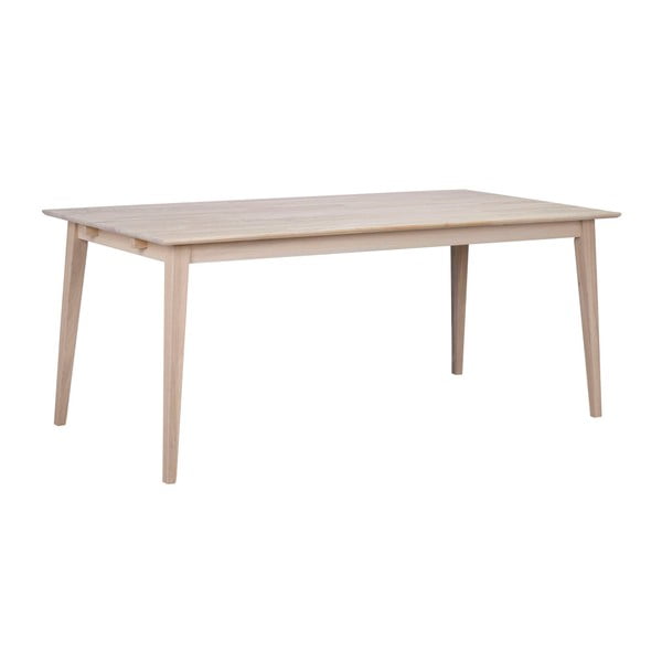 Lakierowany matowy stół z drewna dębowego Rowico Mimi, 180 x 90 cm