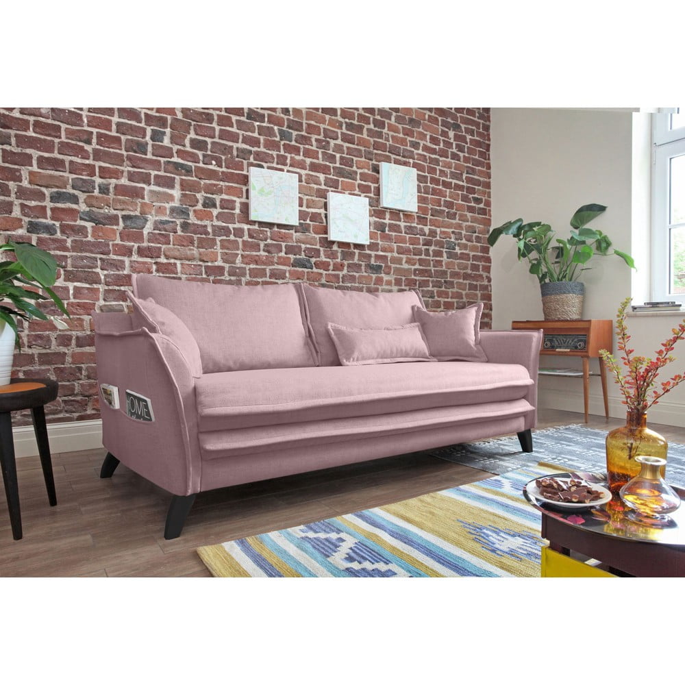 Pudroworóżowa sofa Miuform Charming Charlie