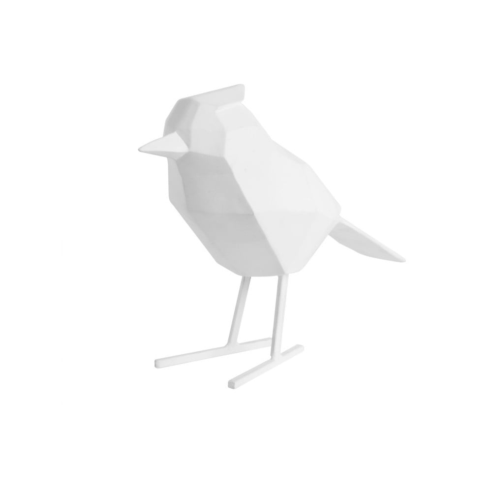 Biała figurka dekoracyjna w kształcie ptaszka PT LIVING Bird Large Statue