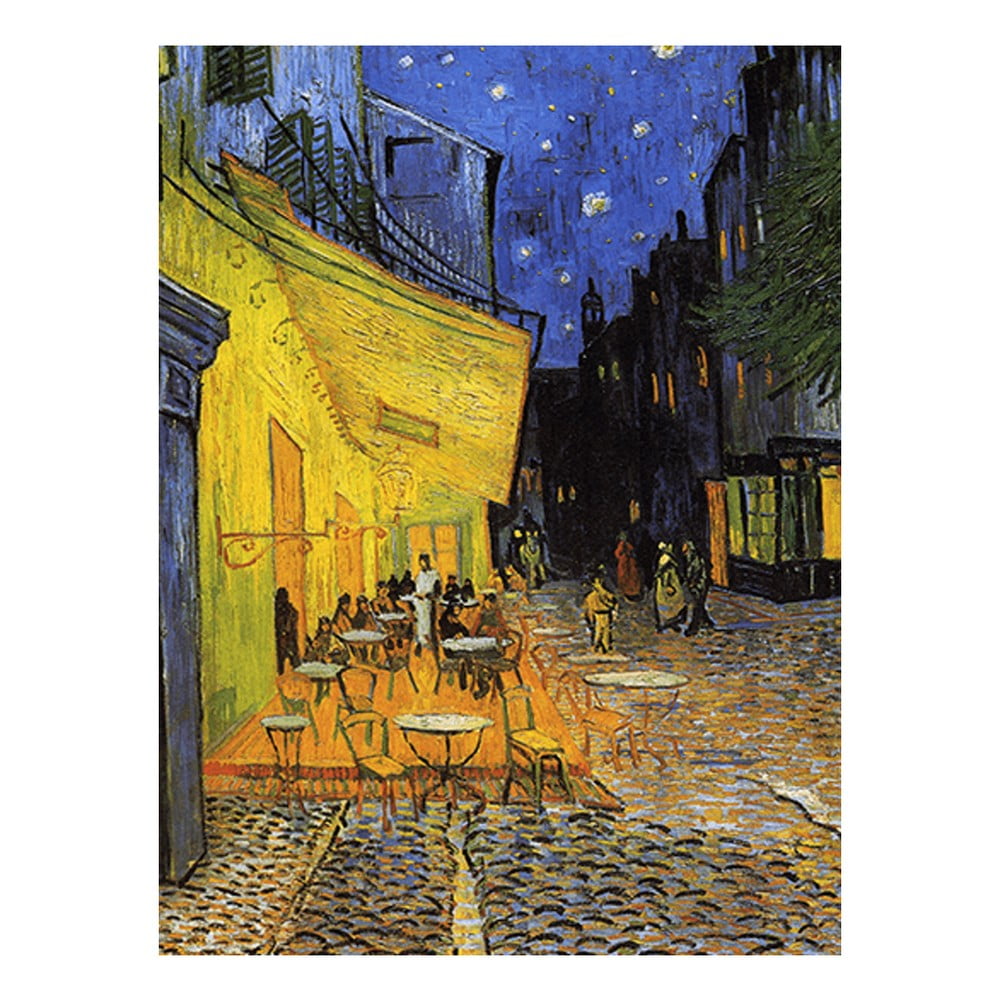 Reprodukcja obrazu Vincenta van Gogha – Cafe Terrace, 40x30 cm