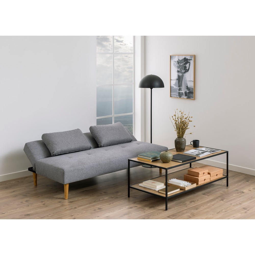 Jasnoszara sofa rozkładana Bonami Essentials Matylda