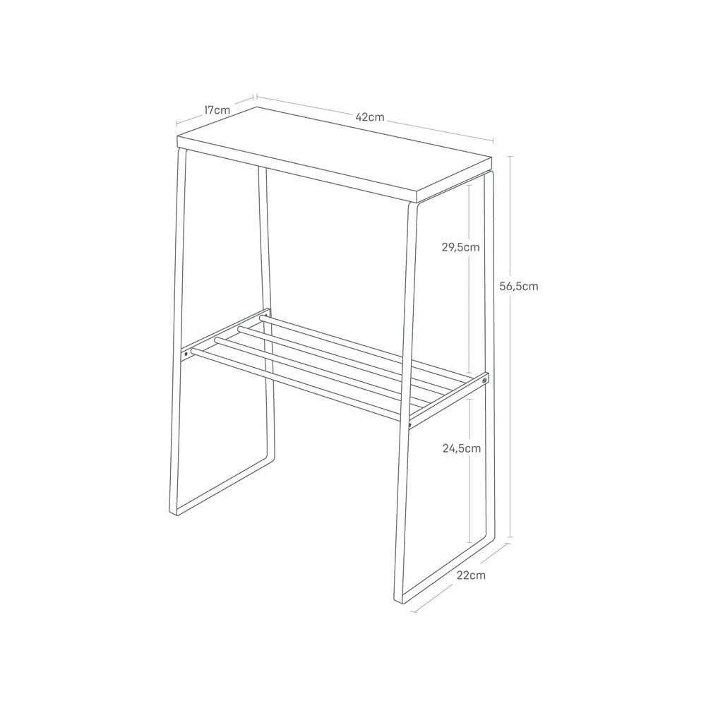 Stolik 22x42 cm Tosca – YAMAZAKI