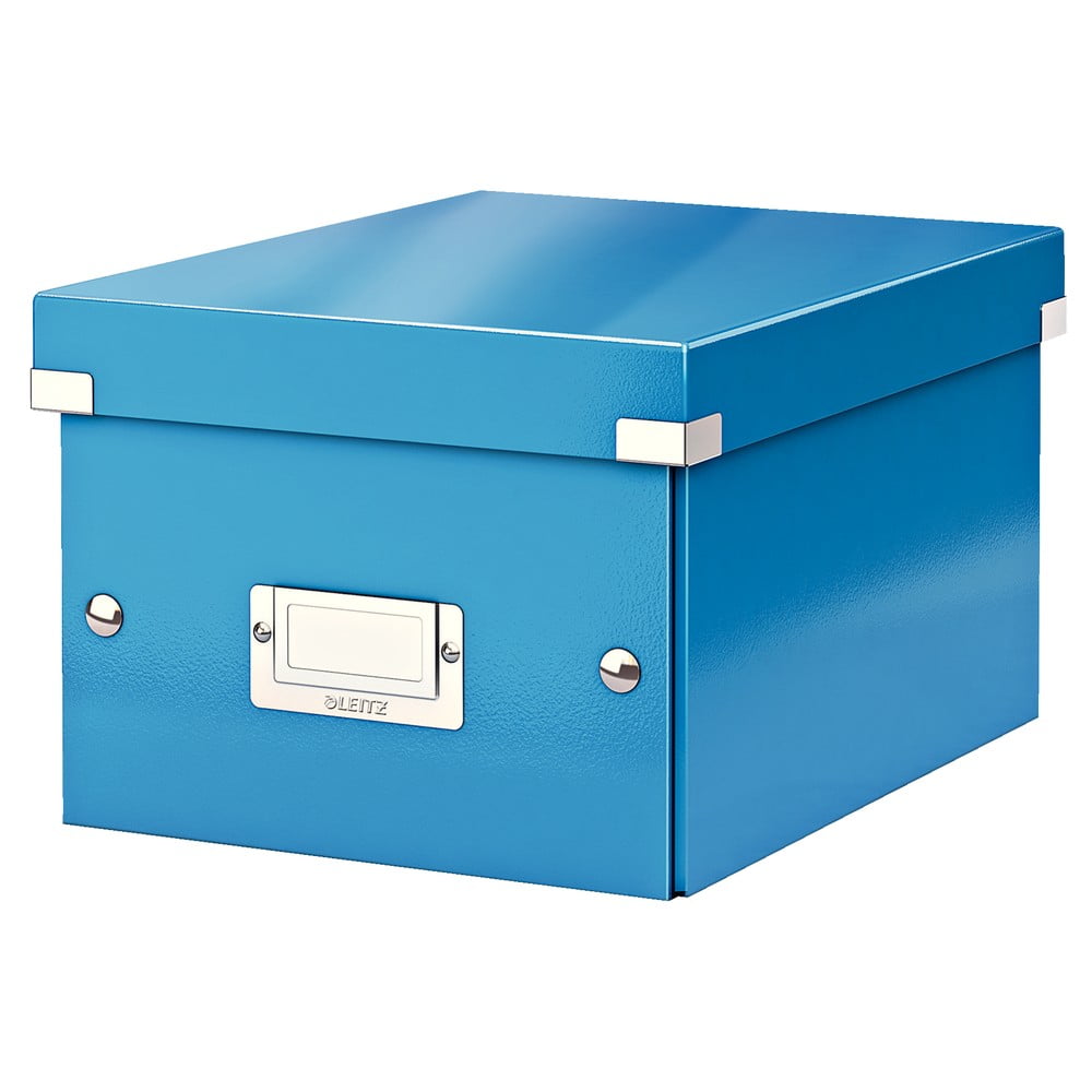Niebieskie pudełko do przechowywania Leitz Universal, dł. 28 cm
