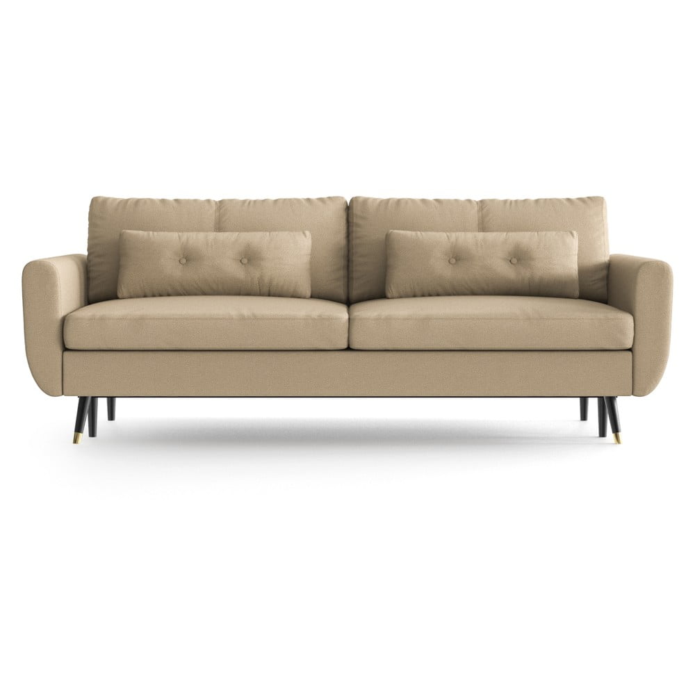 Piaskowa rozkładana sofa Daniel Hechter Home Alchimia