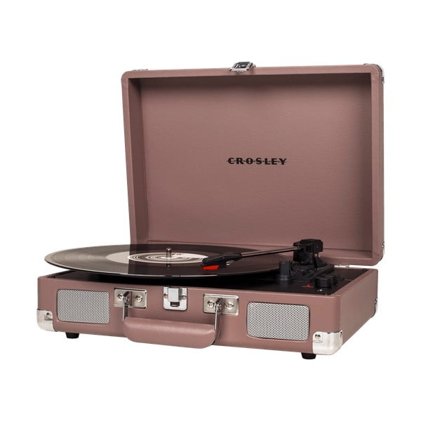 Różowy gramofon Crosley Cruiser Plus