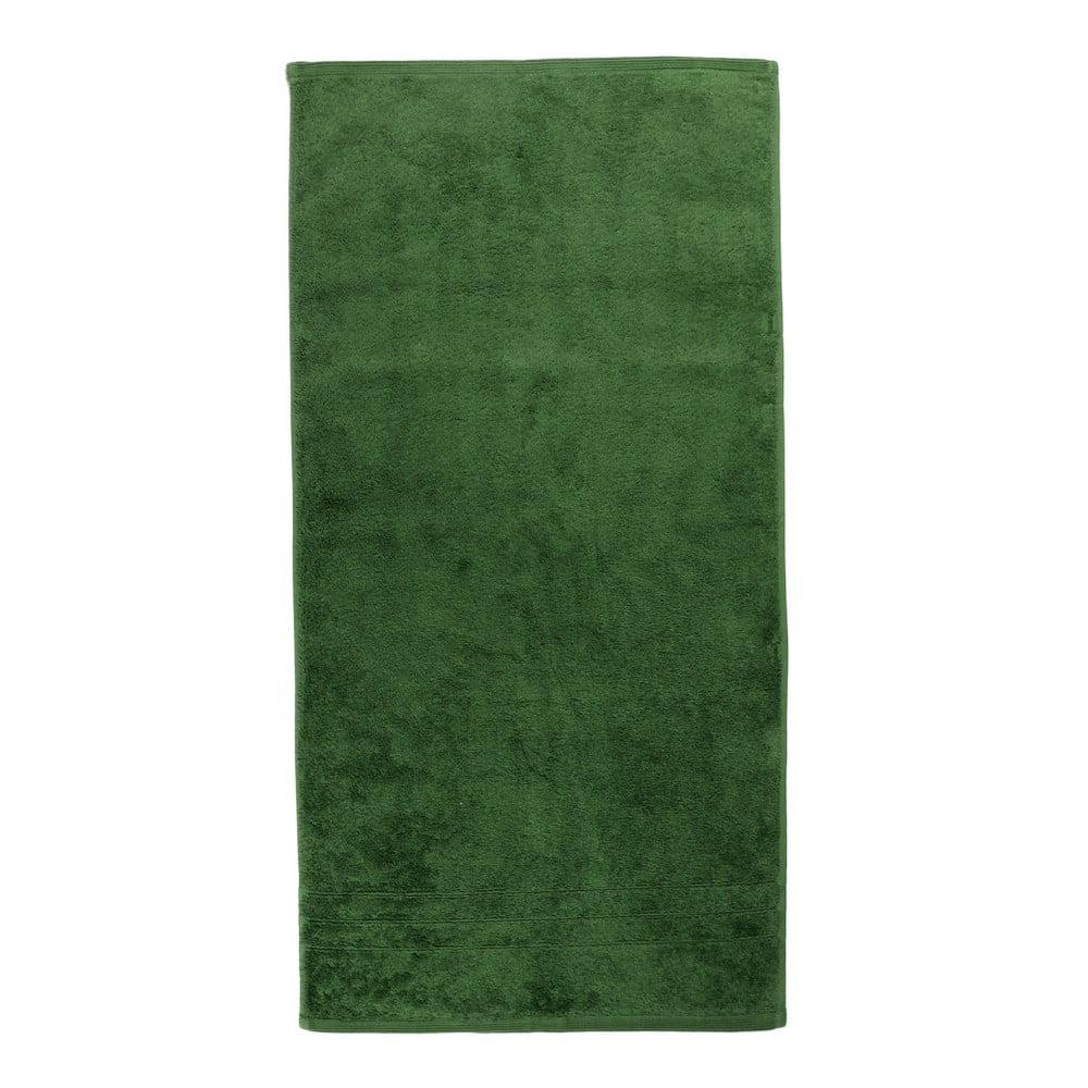 Szmaragdowy ręcznik Artex Omega, 50x100 cm