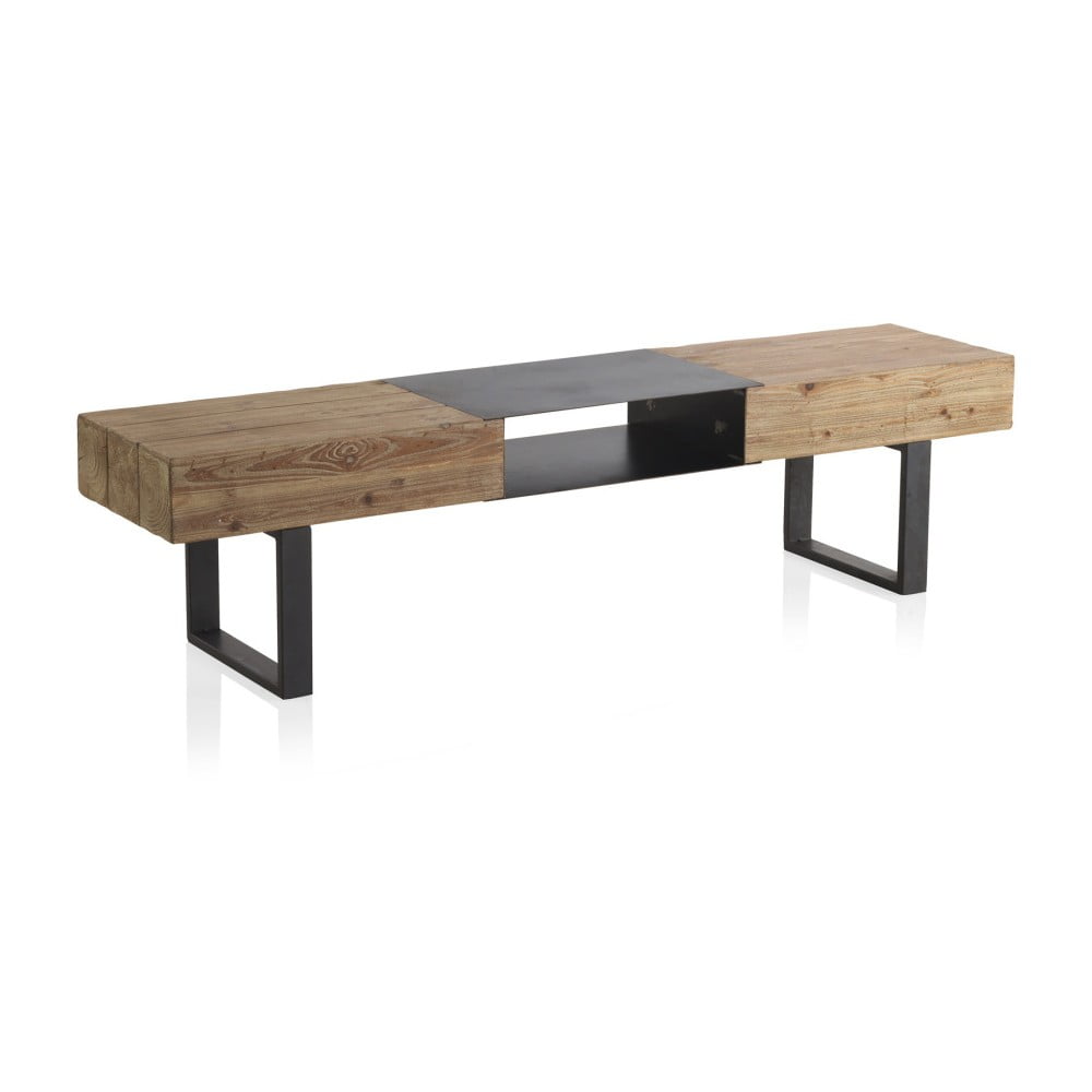 Szafka pod TV z metalowymi nogami Geese Robust, 180x40 cm